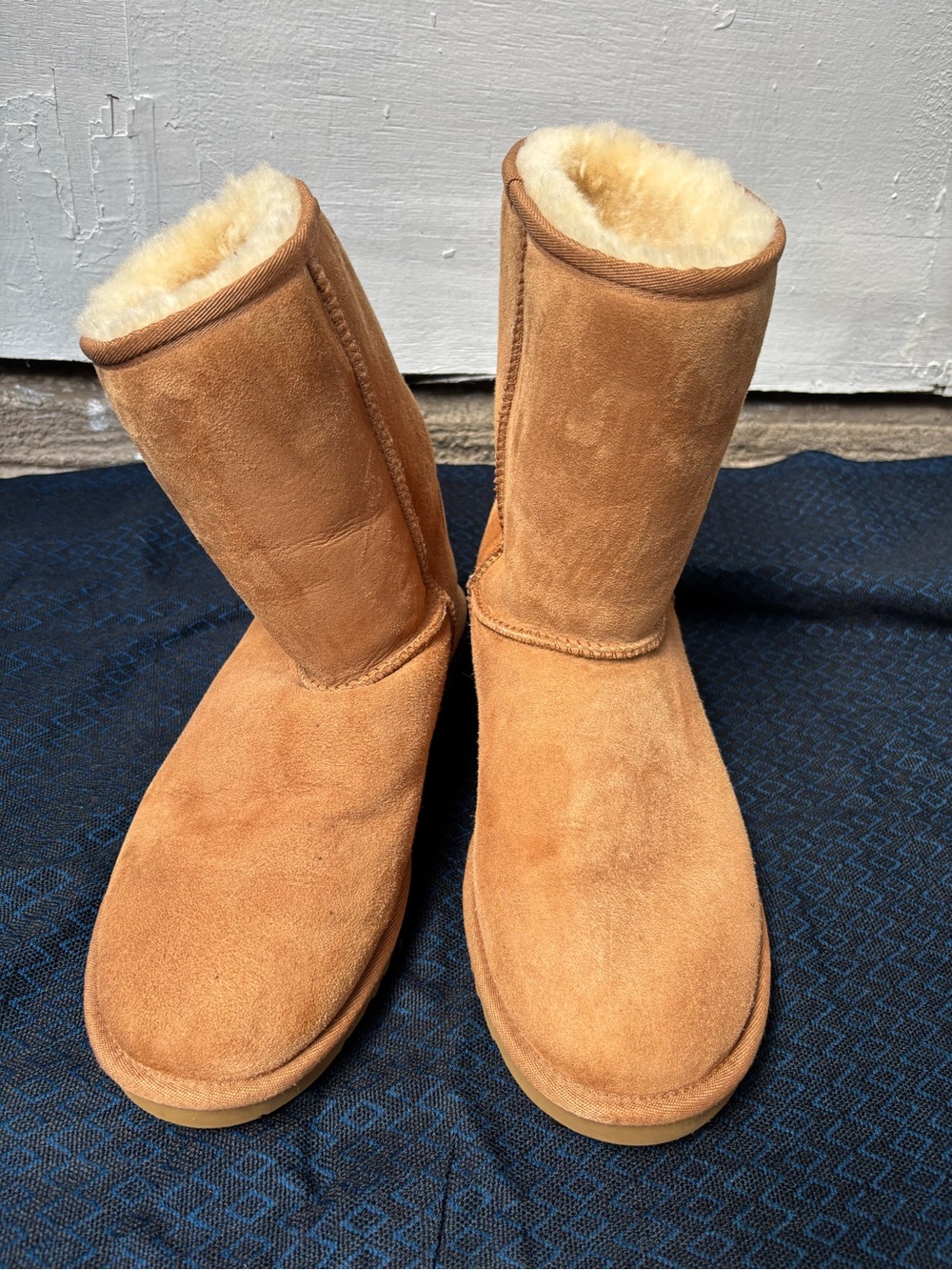 UGG Chestnut Suede Classic Short Boots